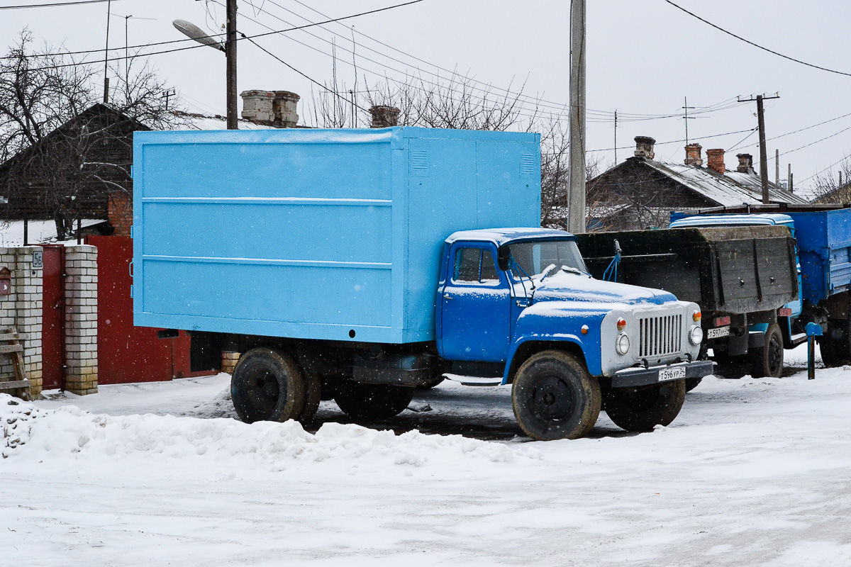 Волгоградская область, № Т 596 УР 34 — ГАЗ-53-12