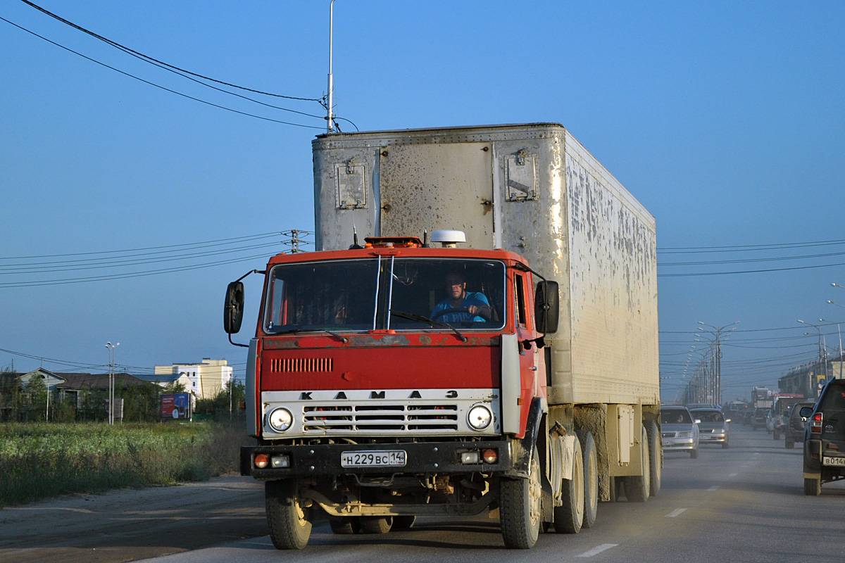 Саха (Якутия), № Н 229 ВС 14 — КамАЗ-5410