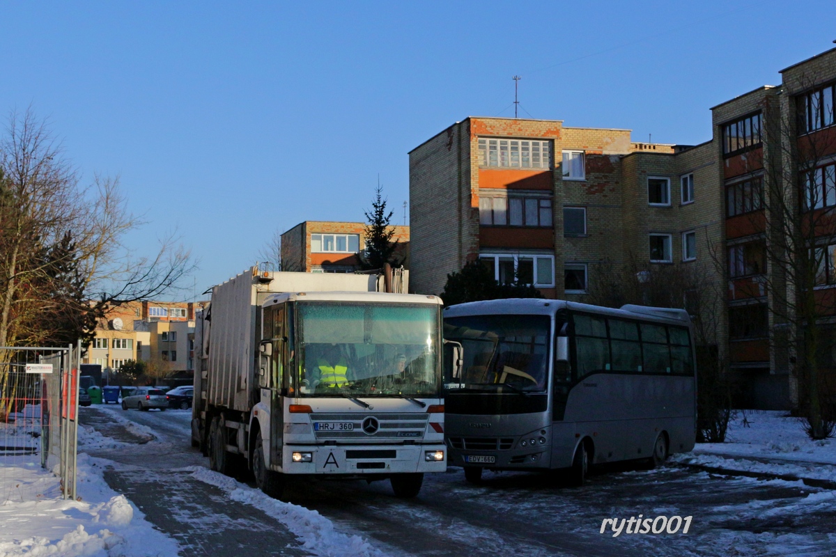 Литва, № HRJ 360 — Mercedes-Benz Econic