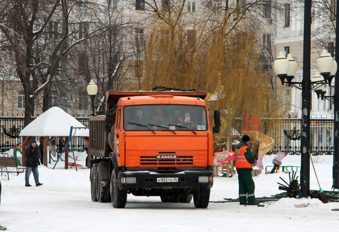 Воронежская область, № Н 922 ТЕ 36 — КамАЗ-65115-62