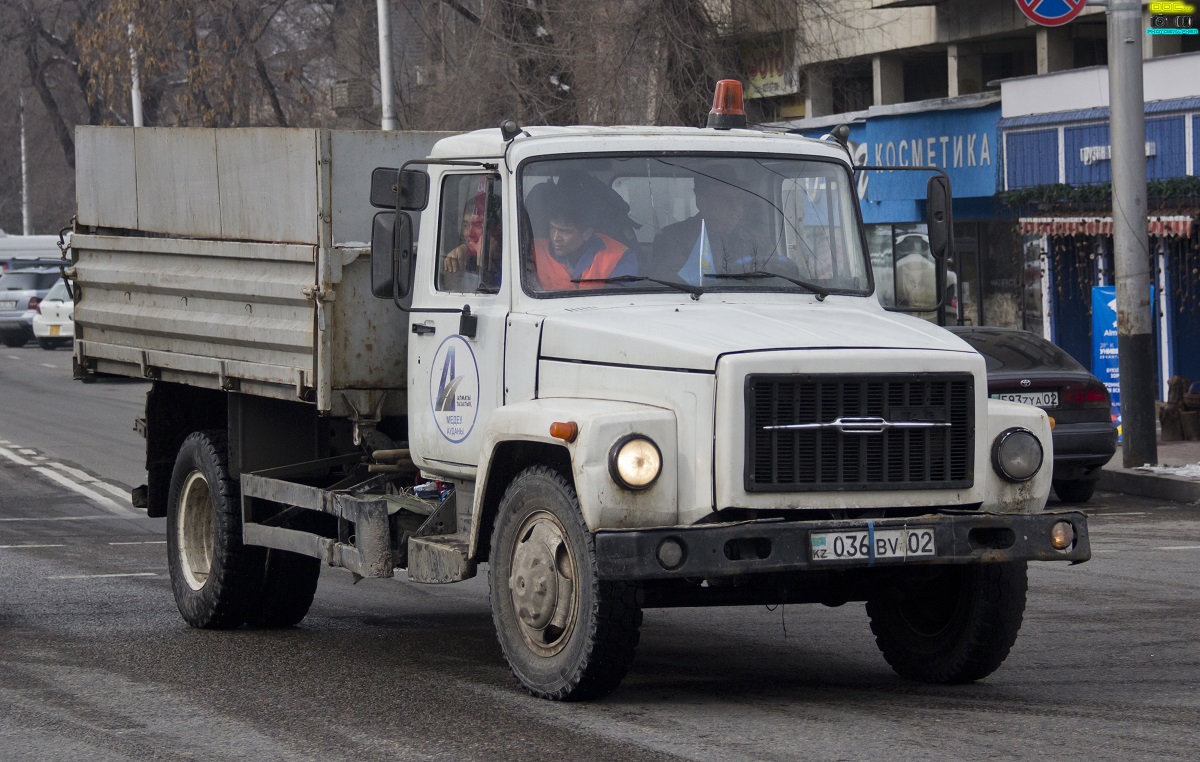 Алматы, № 036 BV 02 — ГАЗ-3309