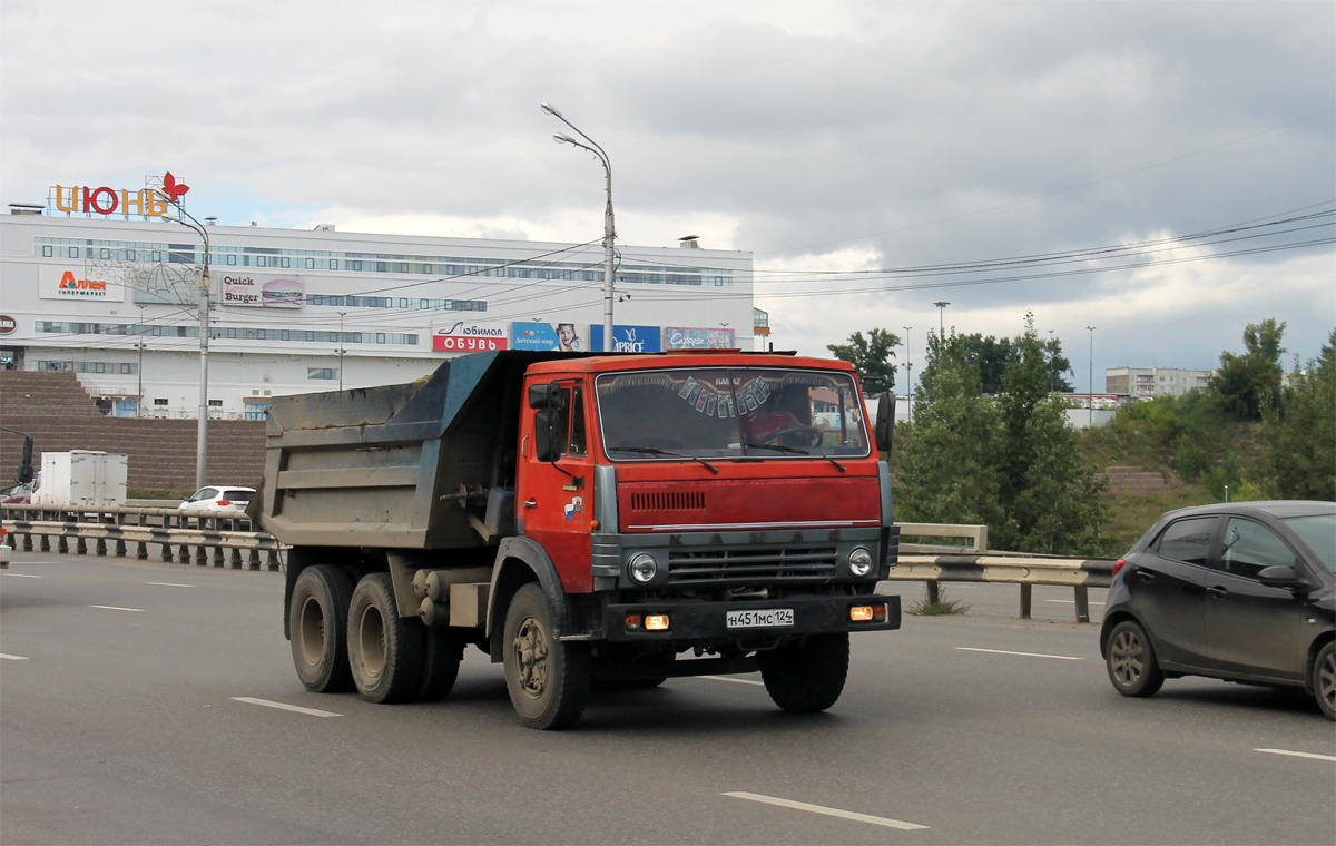 Красноярский край, № Н 451 МС 124 — КамАЗ-55111 [551110]