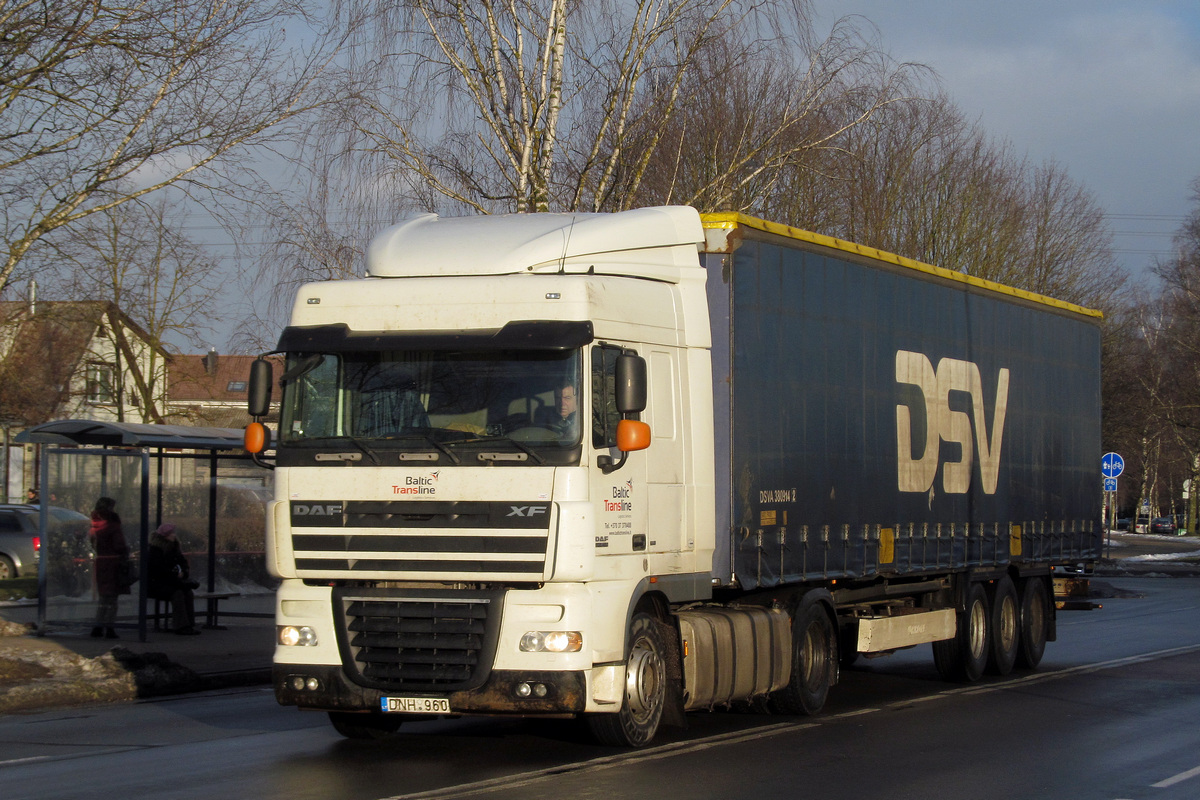 Литва, № DNH 960 — DAF XF105 FT