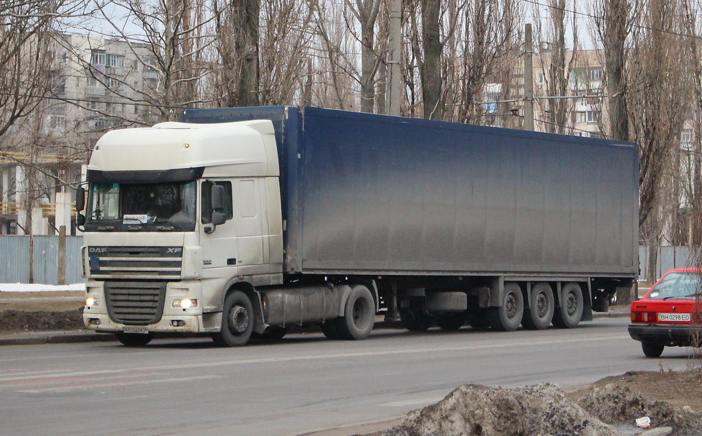 Днепропетровская область, № АЕ 0460 ЕМ — DAF XF105 FT