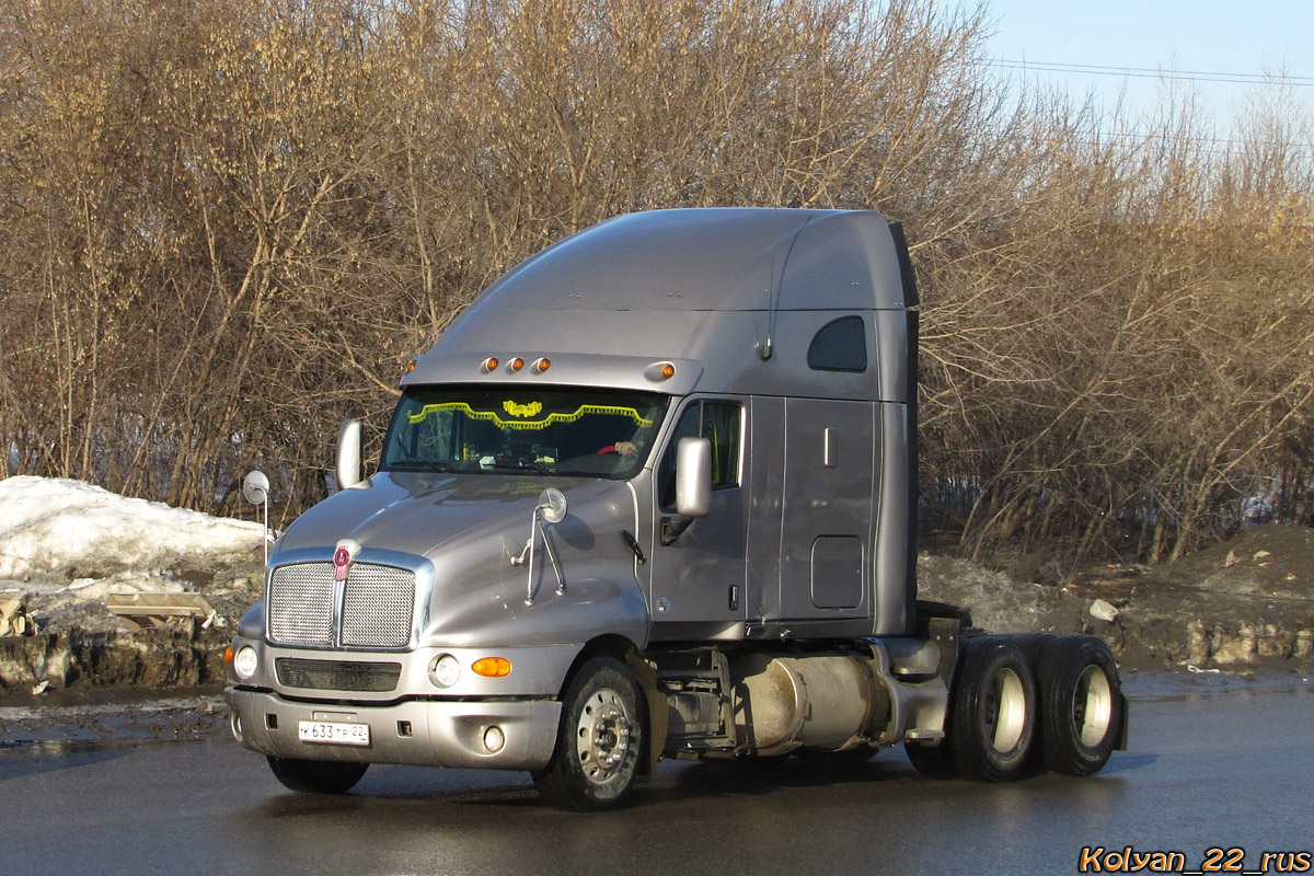 Алтайский край, № К 633 ТР 22 — Kenworth T2000