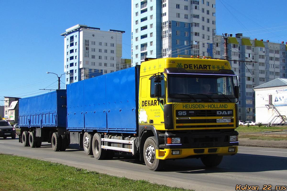 Новосибирская область, № В 037 ВА 154 — DAF 95 FAR