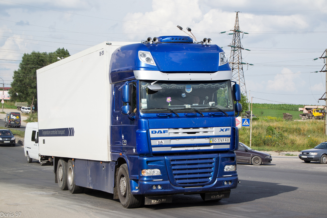 Тернопольская область, № ВО 3769 АХ — DAF XF105 FAR