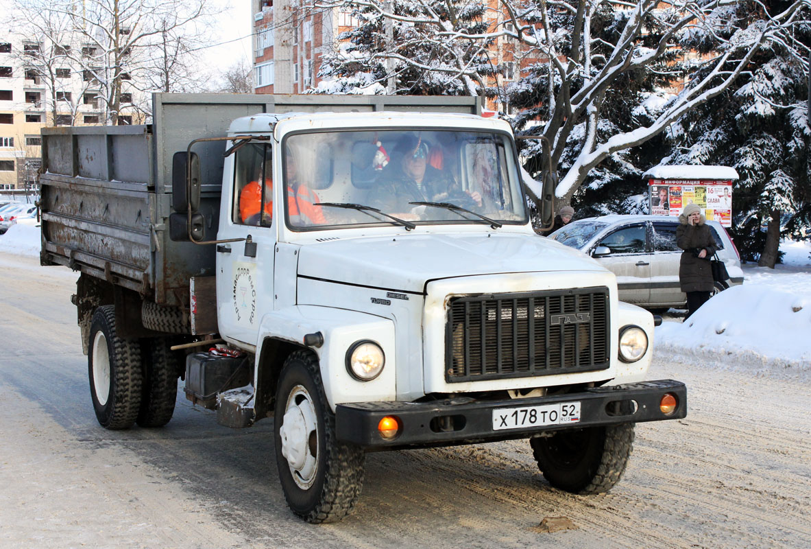 Нижегородская область, № Х 178 ТО 52 — ГАЗ-3309