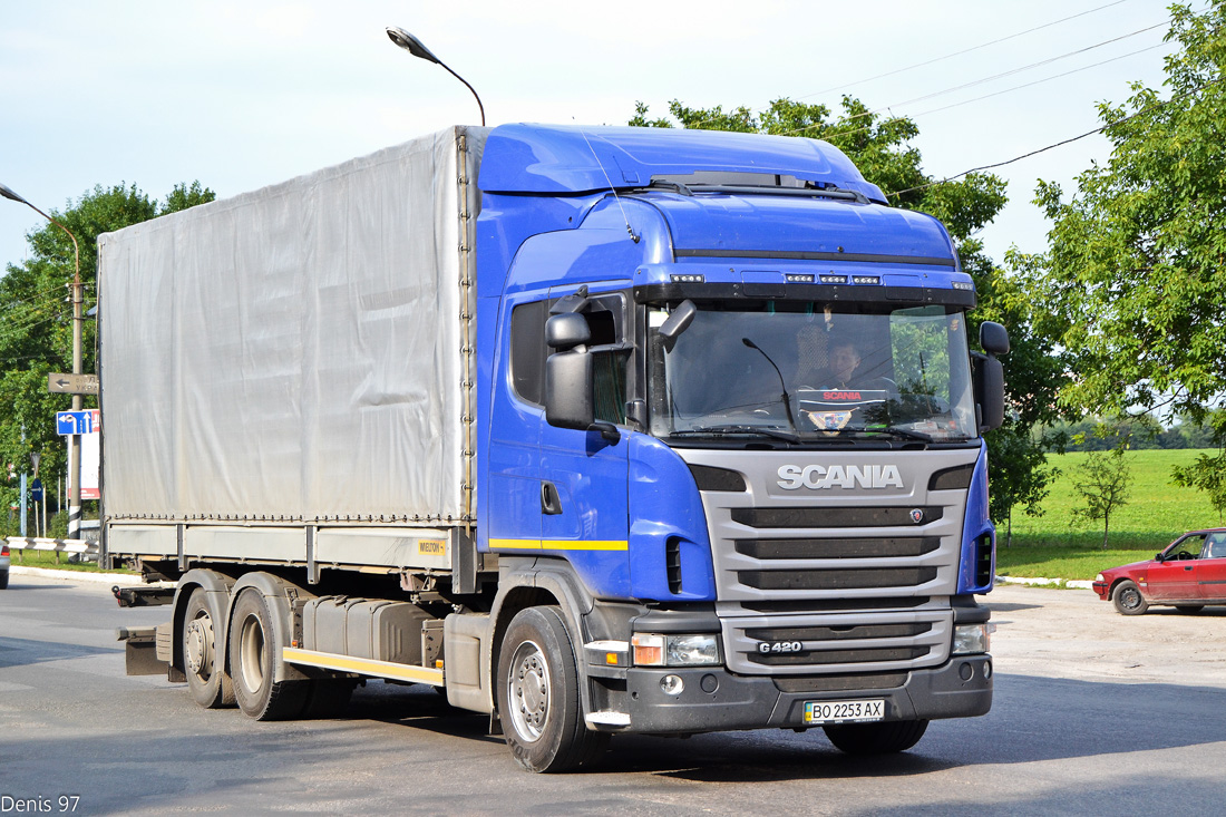 Тернопольская область, № ВО 2253 АХ — Scania ('2009) G420