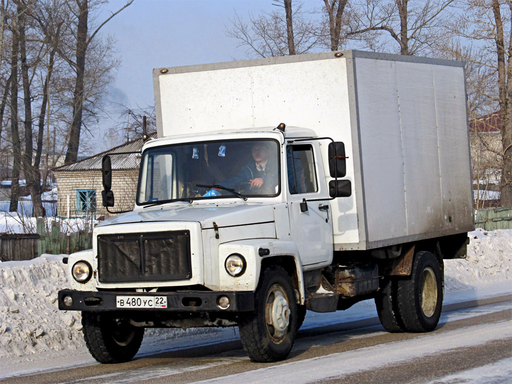 Алтайский край, № В 480 УС 22 — ГАЗ-3309