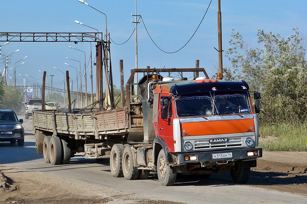 Саха (Якутия), № Н 313 ЕМ 14 — КамАЗ-5410