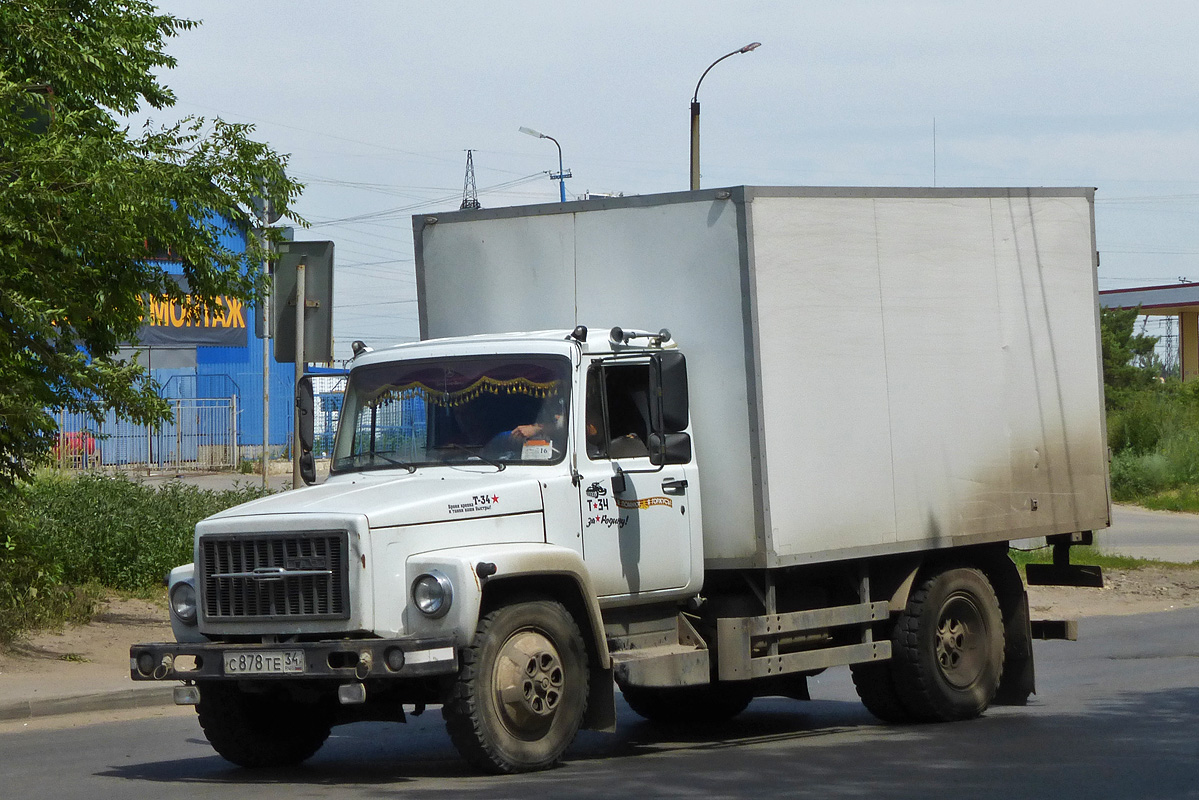 Волгоградская область, № С 878 ТЕ 34 — ГАЗ-3309