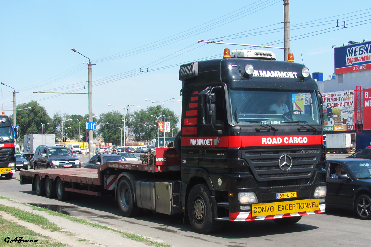 Нидерланды, № 290 — Mercedes-Benz Actros ('2003) 1844