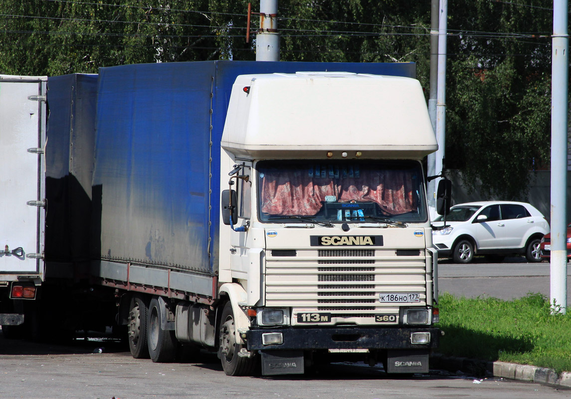 Москва, № К 186 НО 177 — Scania (II) R113M