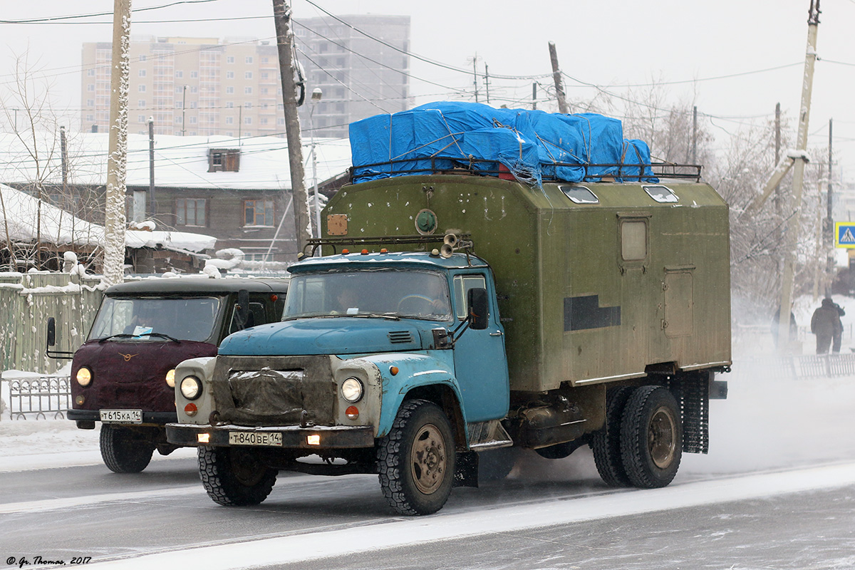 Саха (Якутия), № Т 840 ВЕ 14 — ЗИЛ-495710