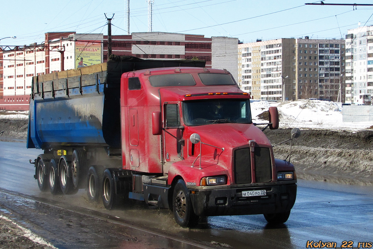 Алтайский край, № А 040 РО 22 — Kenworth T600