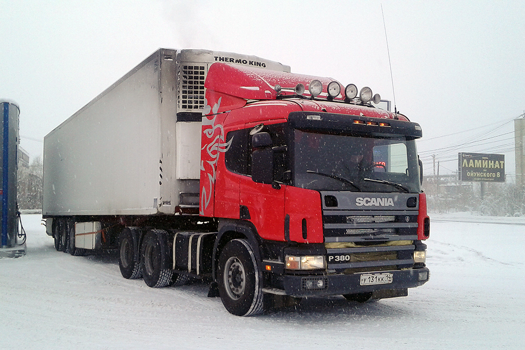 Саха (Якутия), № У 131 КК 14 — Scania ('1996) P380