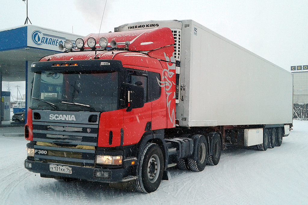 Саха (Якутия), № У 131 КК 14 — Scania ('1996) P380