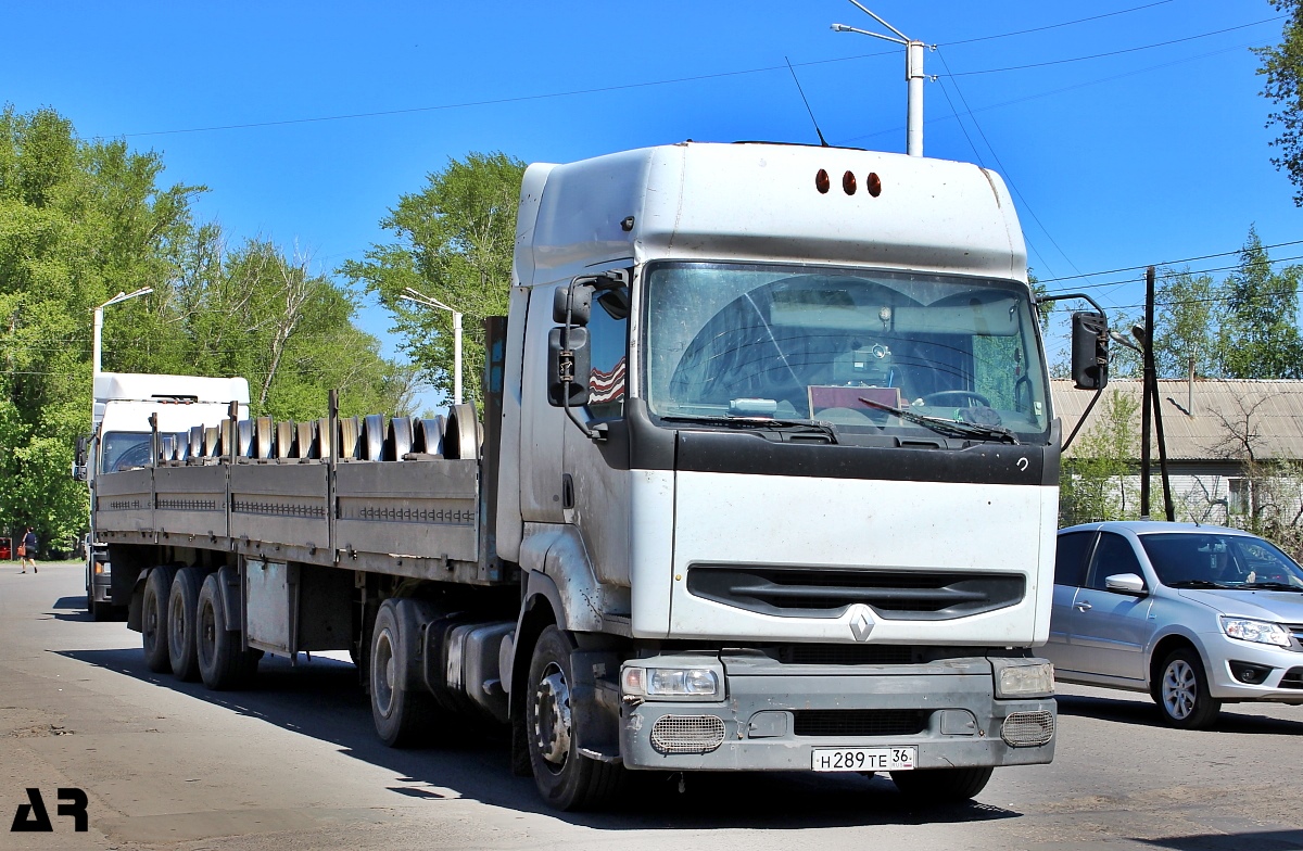 Воронежская область, № Н 289 ТЕ 36 — Renault Premium ('1996)