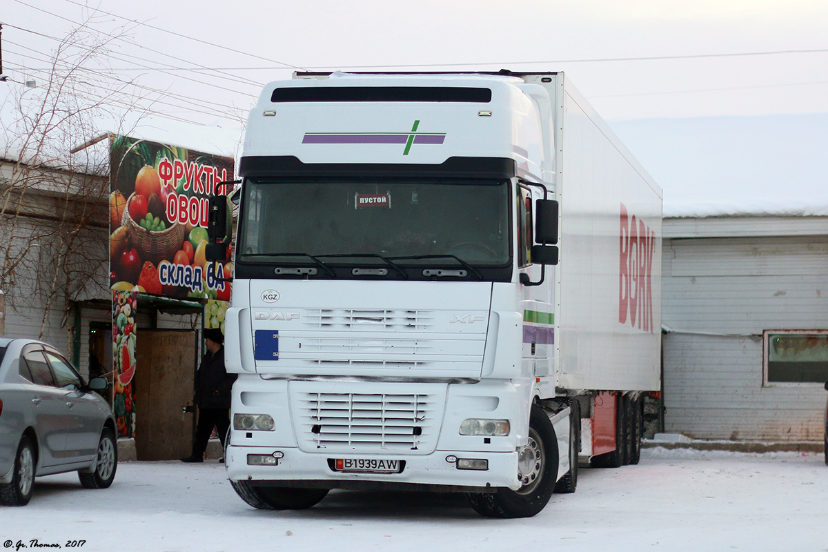 Киргизия, № B 1939 AW — DAF XF95 FT