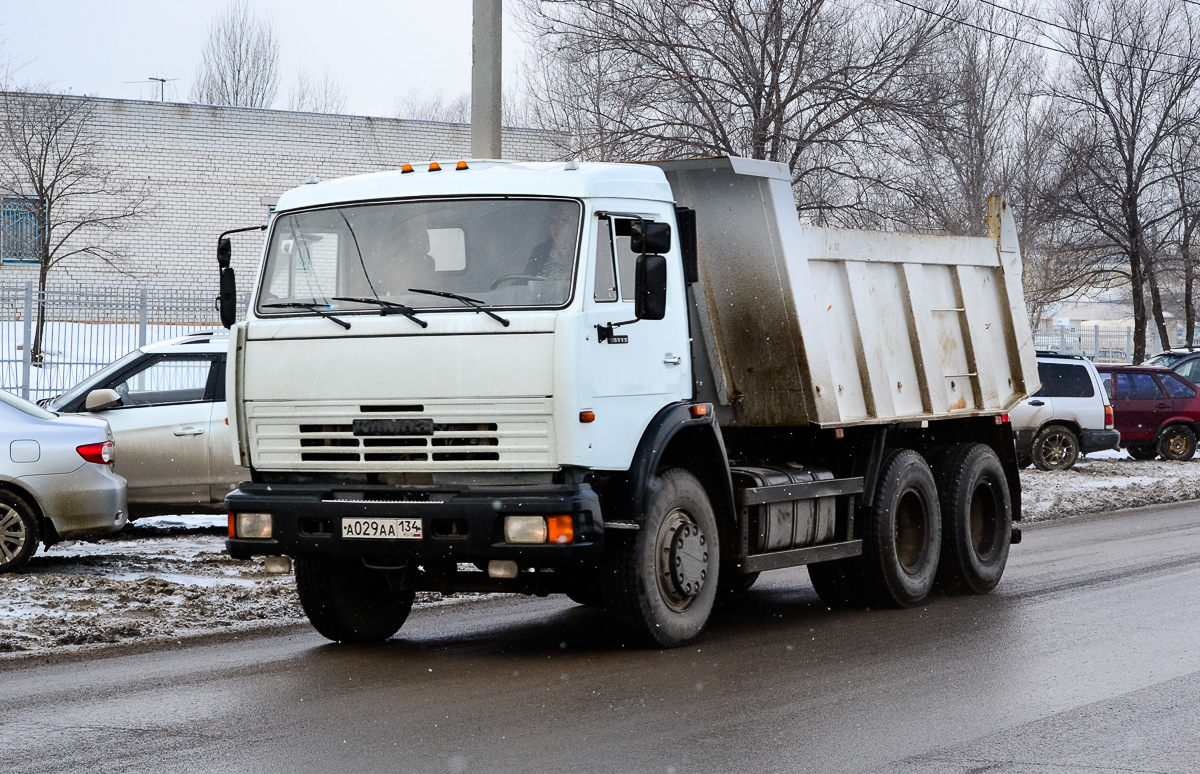 Волгоградская область, № А 029 АА 134 — КамАЗ-65115-62