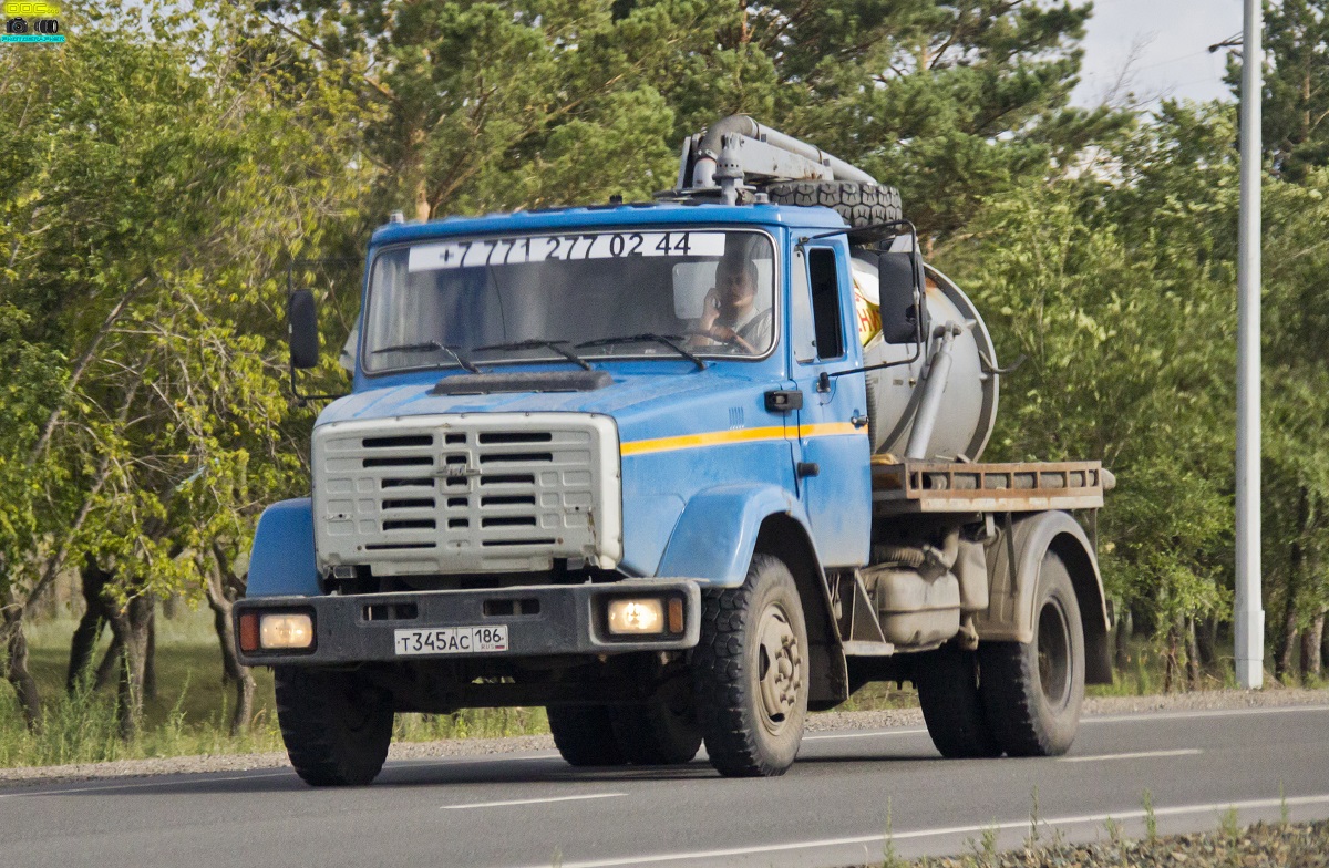 Ханты-Мансийский автоном.округ, № Т 345 АС 186 — ЗИЛ-494560