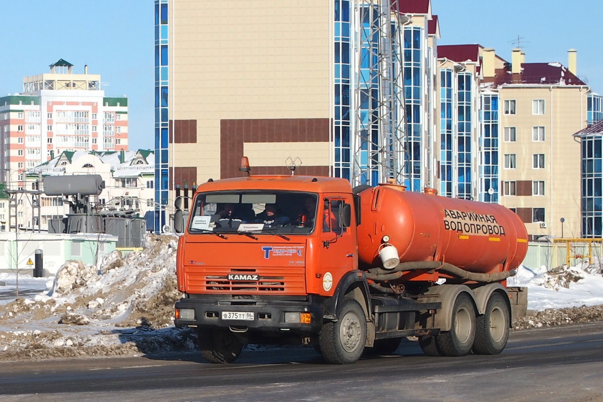 Ханты-Мансийский автоном.округ, № В 375 ТТ 86 — КамАЗ-65115-62