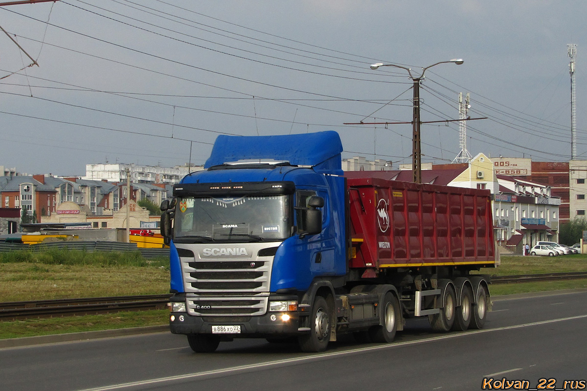 Алтайский край, № В 886 ХО 22 — Scania ('2013) G400