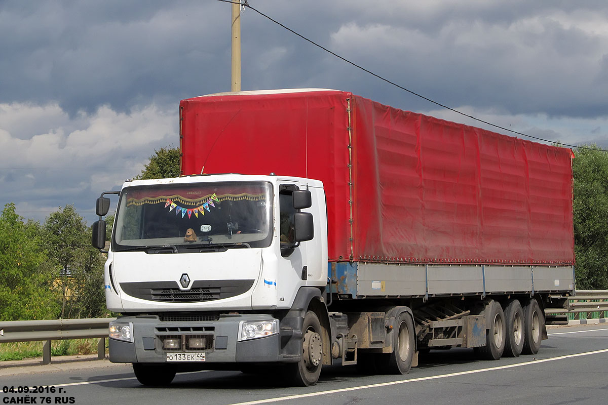 Костромская область, № О 133 ЕК 44 — Renault Premium ('2006)