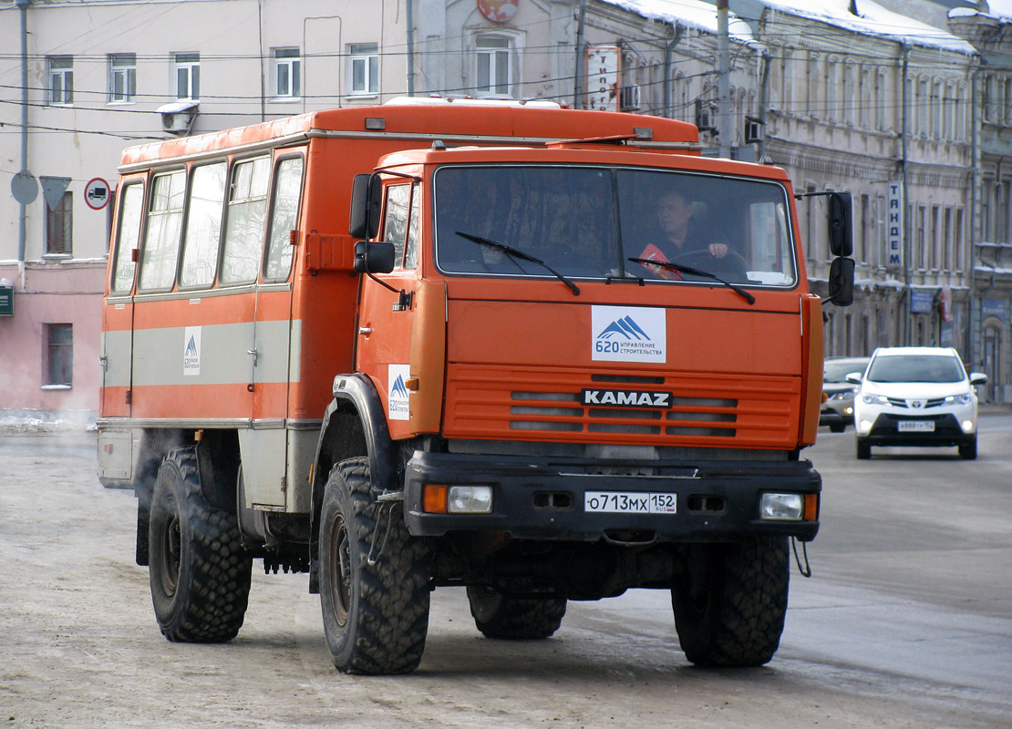 Нижегородская область, № О 713 МХ 152 — КамАЗ-4326-15 [43260R]