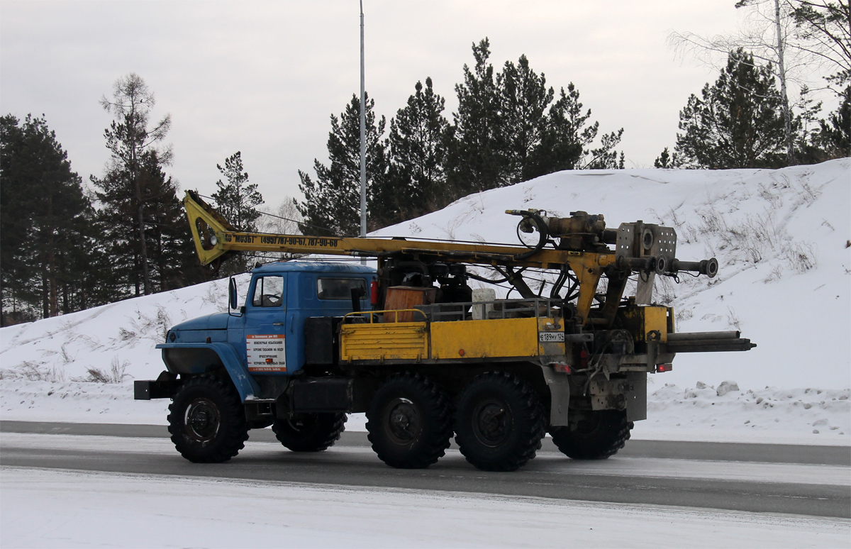 Красноярский край, № Е 189 МУ 124 — Урал-4320 (общая модель)