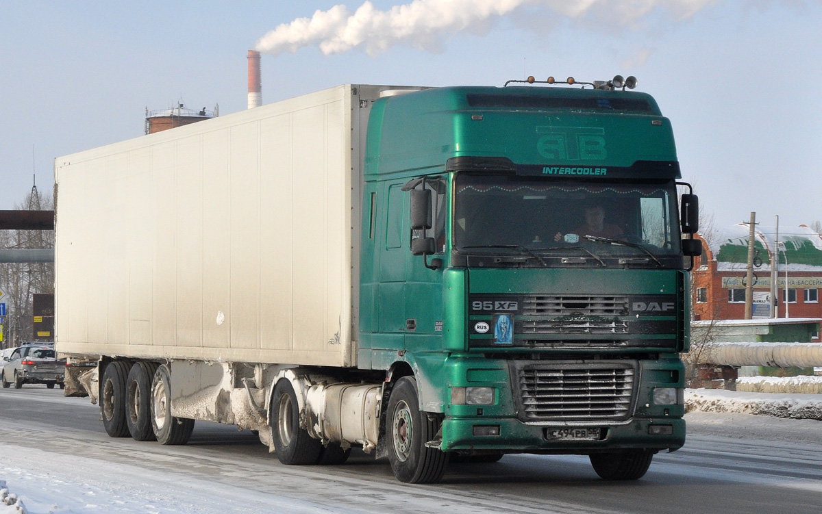 Омская область, № С 494 РВ 55 — DAF 95XF FT