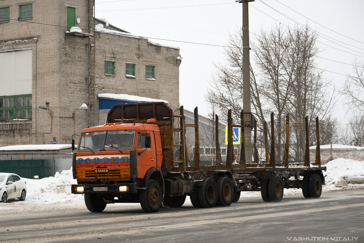 Архангельская область, № Е 009 ХК 29 — КамАЗ-53229-15 [53229R]