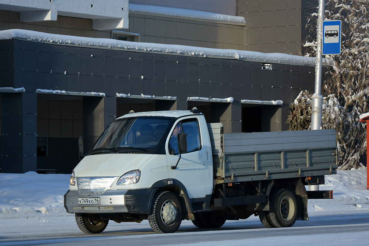 Саха (Якутия), № Х 749 КО 14 — ГАЗ-33106 "Валдай"