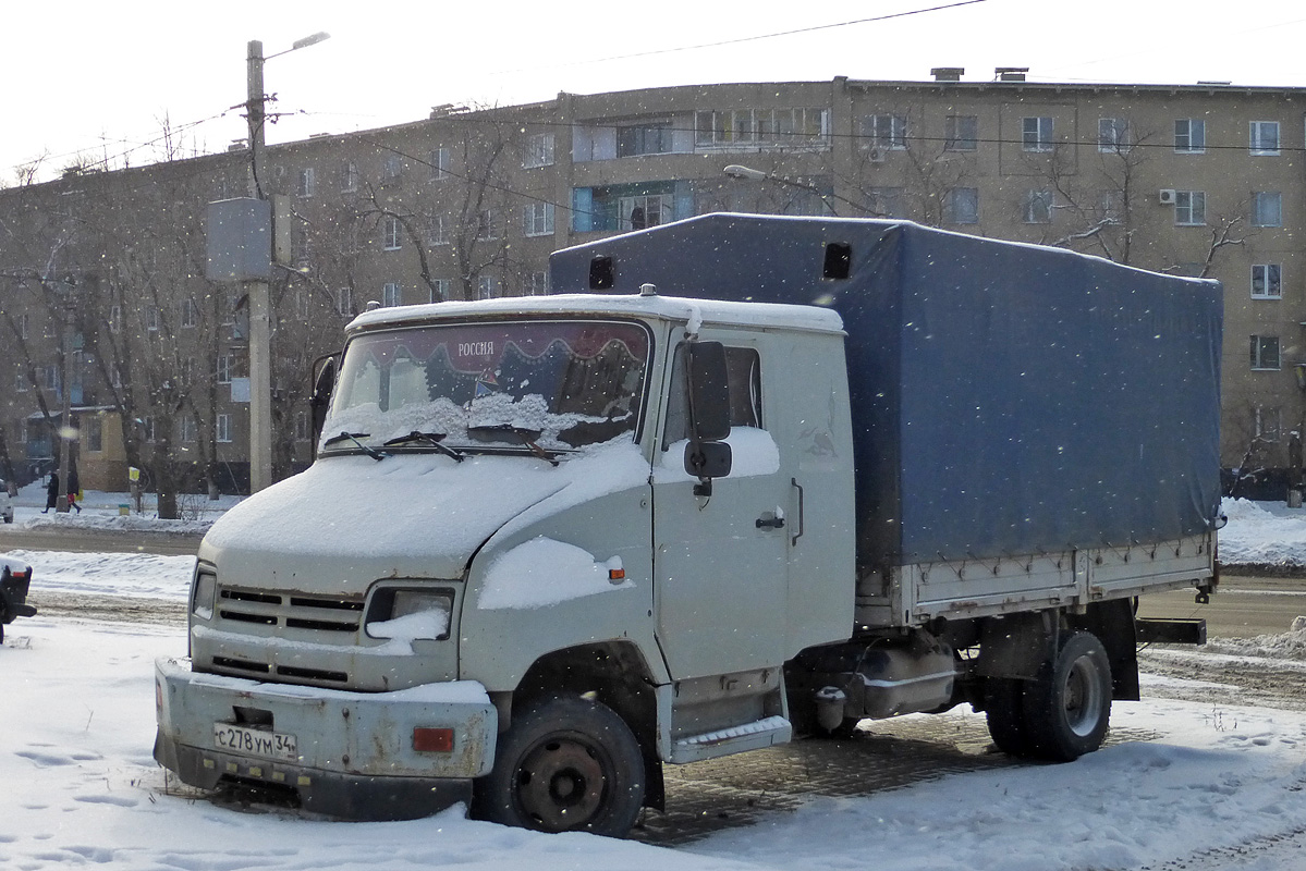 Волгоградская область, № С 278 УМ 34 — ЗИЛ-5301 "Бычок"(общая модель)