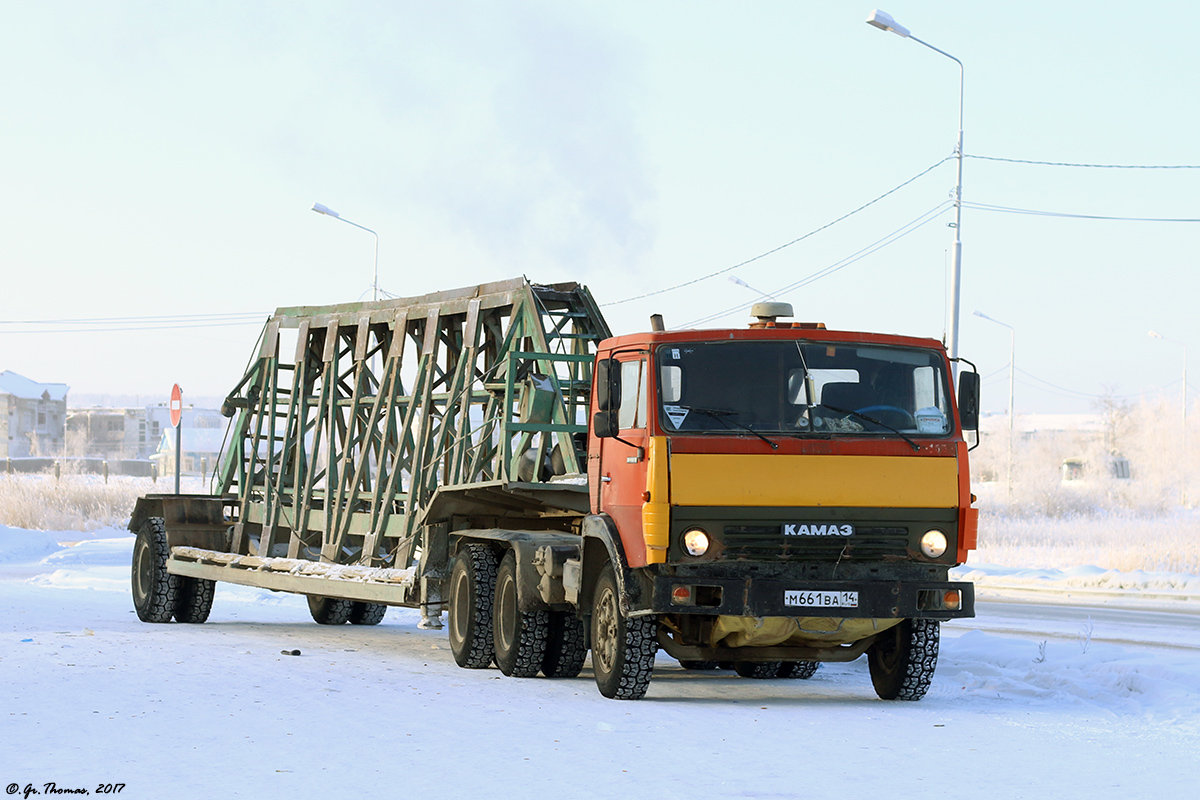 Саха (Якутия), № М 661 ВА 14 — КамАЗ-5410