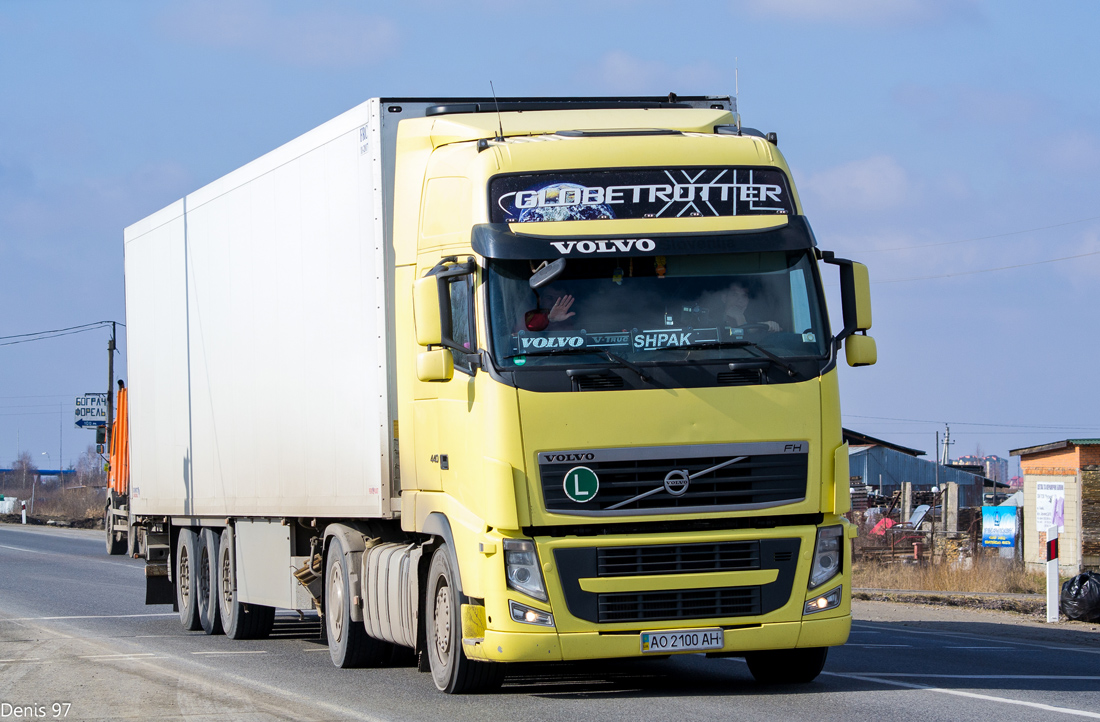 Закарпатская область, № АО 2100 АН — Volvo ('2008) FH.440