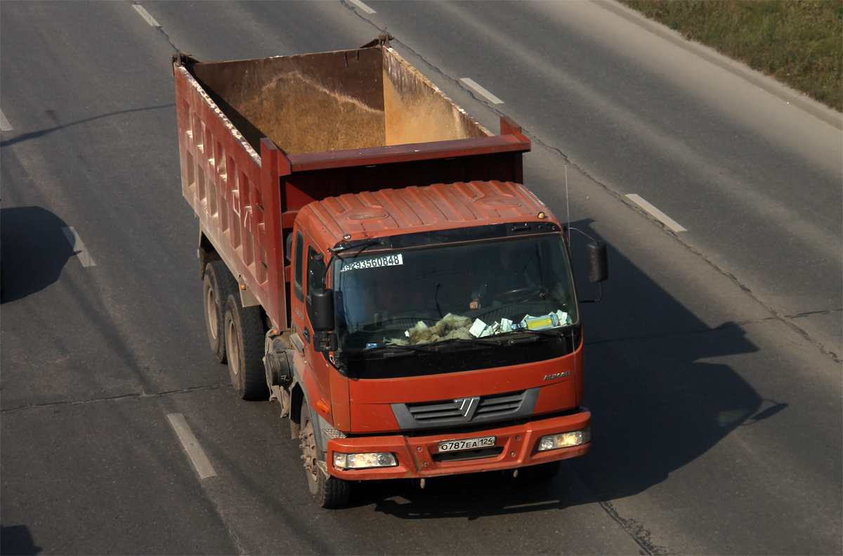 Красноярский край, № О 787 ЕА 124 — Foton Auman BJ3251