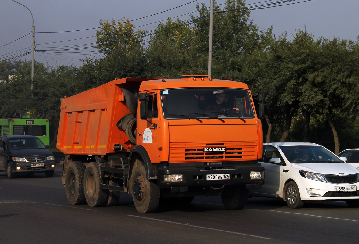 Красноярский край, № Р 801 ВВ 124 — КамАЗ-65115 [651150]