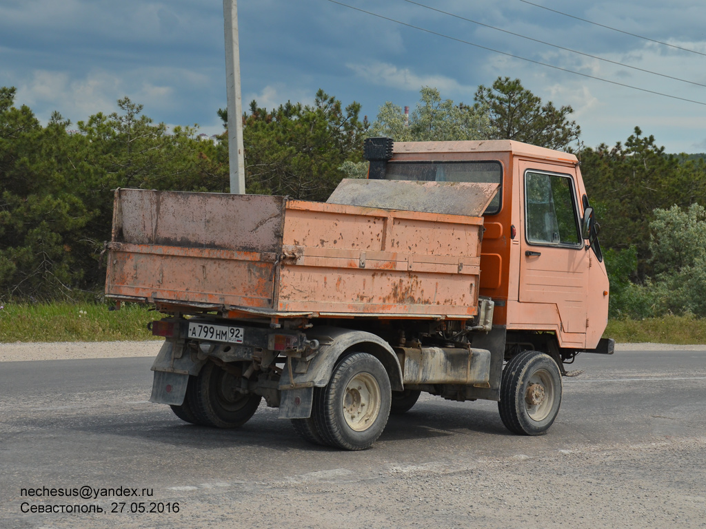 Севастополь, № А 799 НМ 92 — Multicar M25 (общая модель)