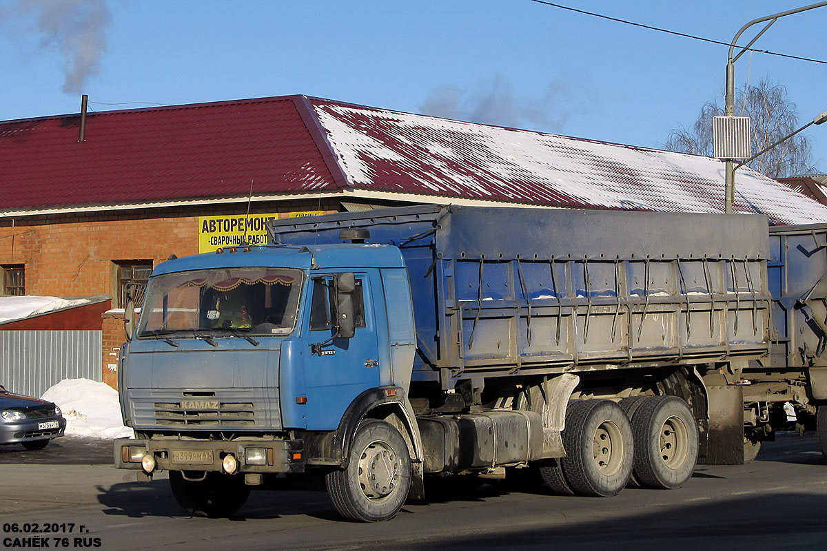 Липецкая область, № Н 399 НМ 48 — КамАЗ-53215-02 [53215C]