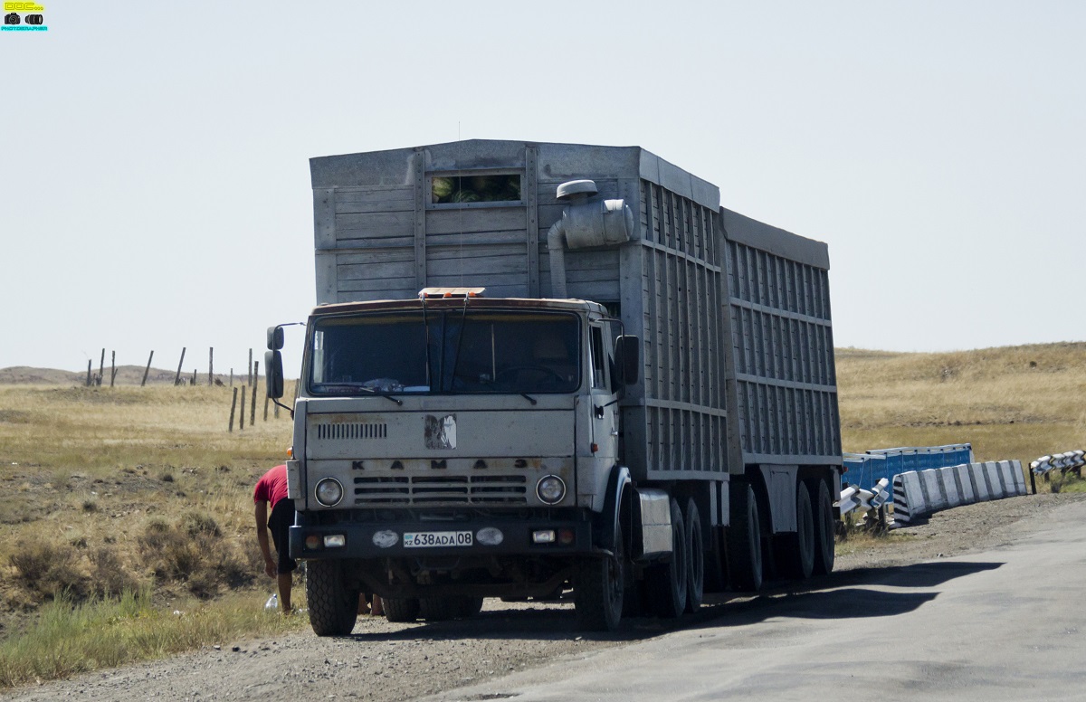 Жамбылская область, № 638 ADA 08 — КамАЗ-53202