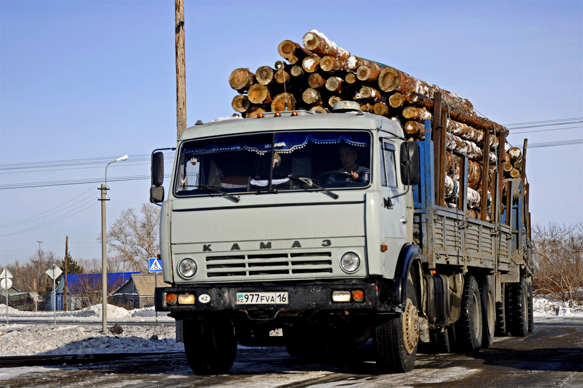 Восточно-Казахстанская область, № 977 FVA 16 — КамАЗ-53212