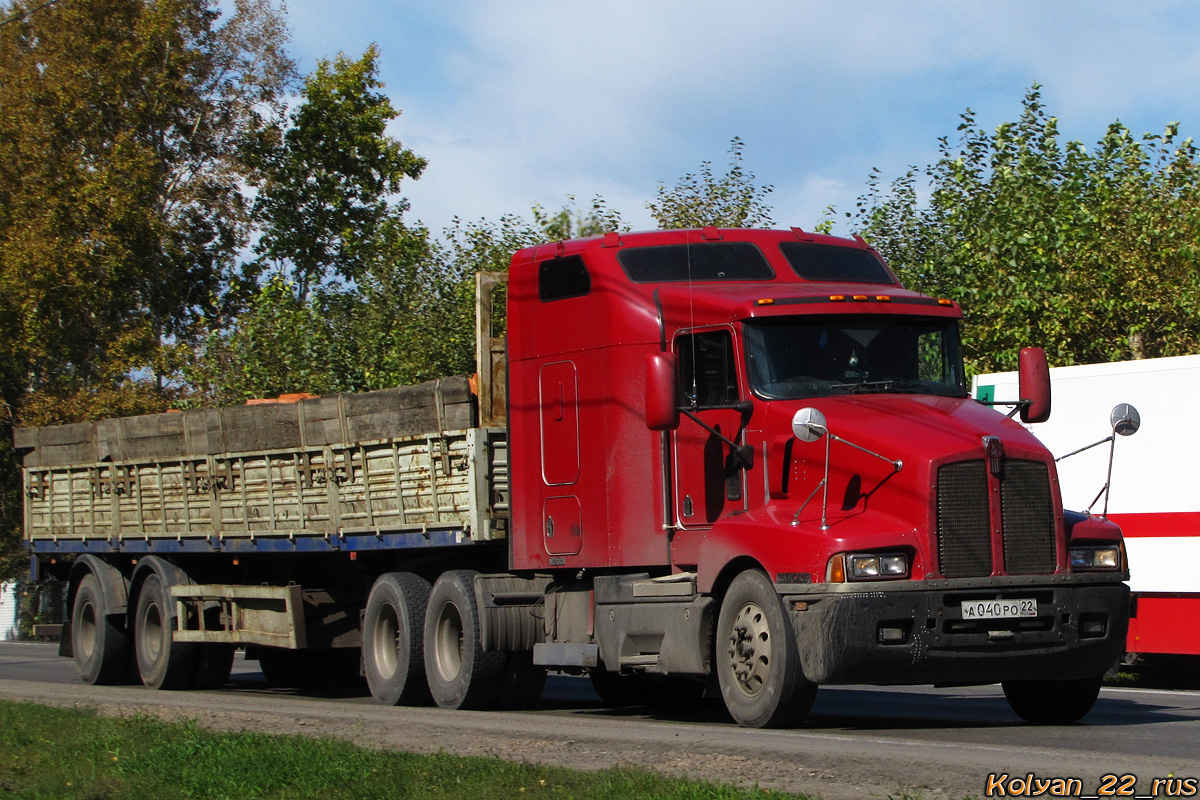 Алтайский край, № А 040 РО 22 — Kenworth T600