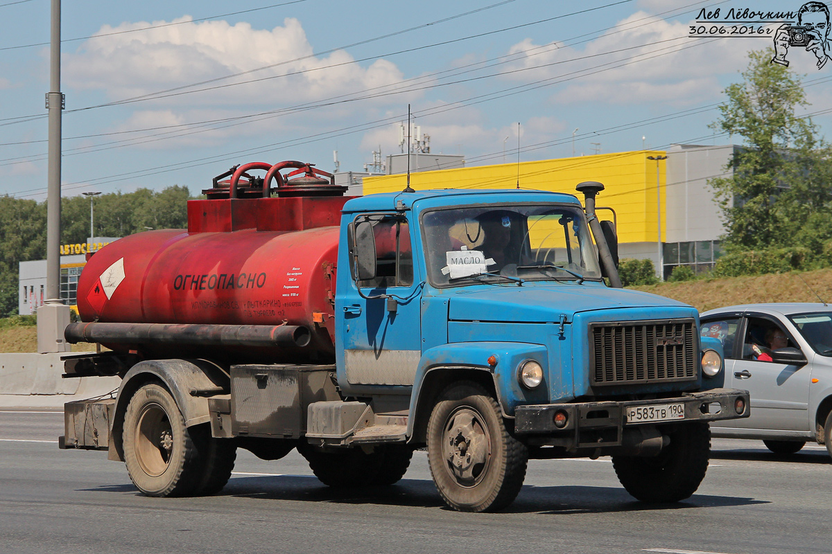 Московская область, № Р 583 ТВ 190 — ГАЗ-3309