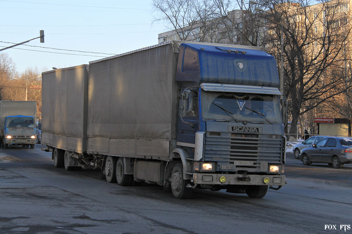 Московская область, № Р 184 ВТ 50 — Scania (II) R113M