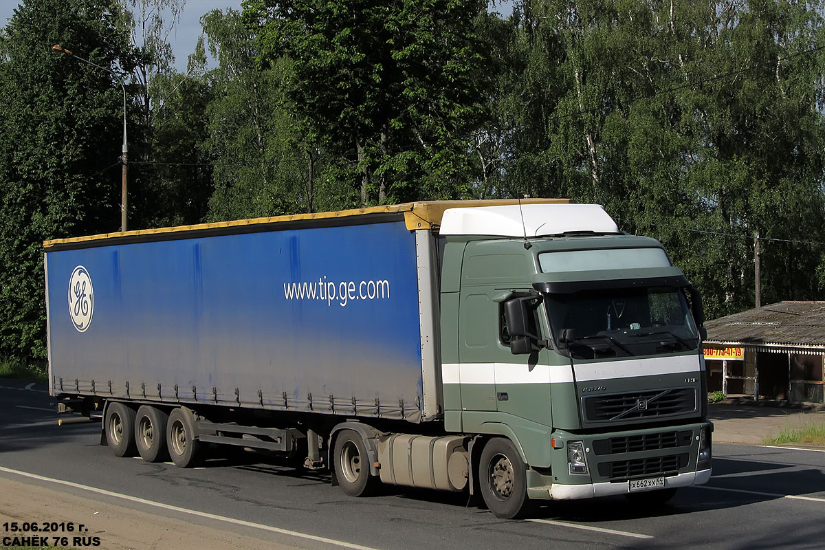 Костромская область, № Х 662 ХХ 44 — Volvo ('2002) FH12.420