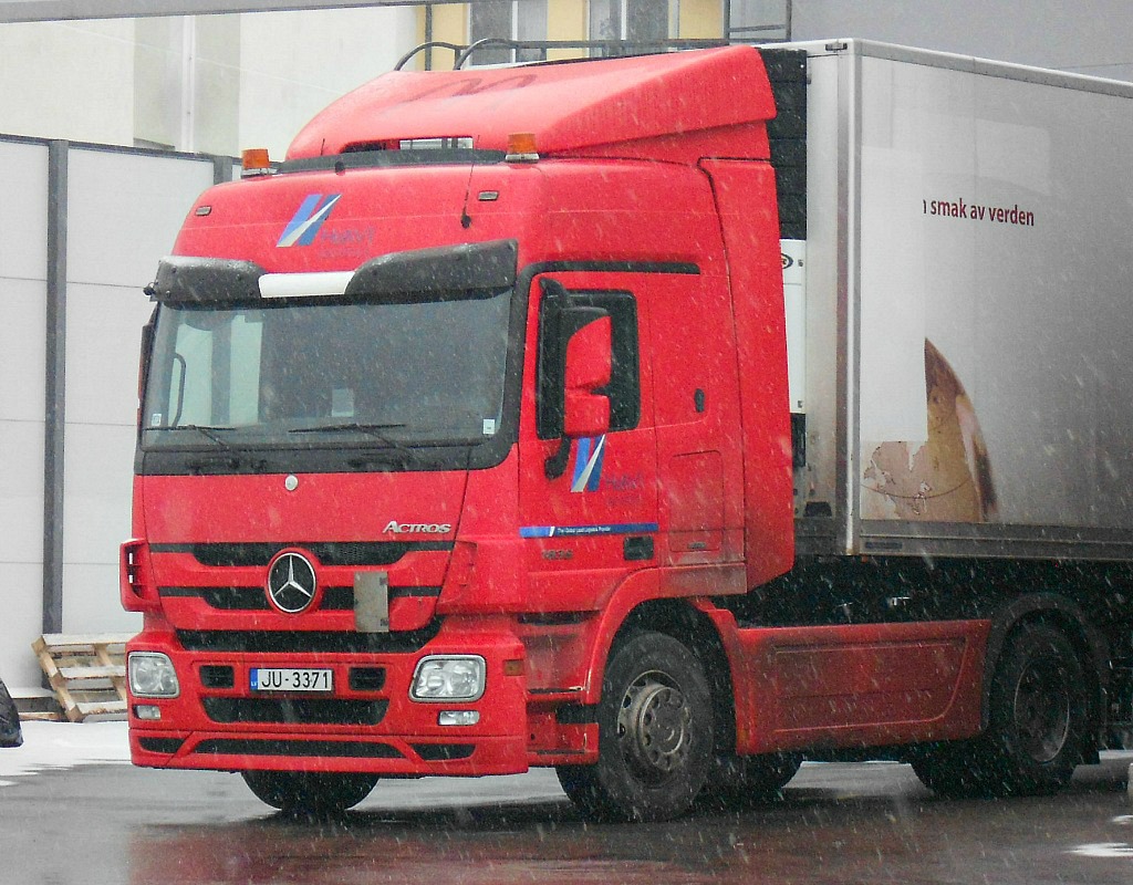 Латвия, № JU-3371 — Mercedes-Benz Actros ('2009) 1836