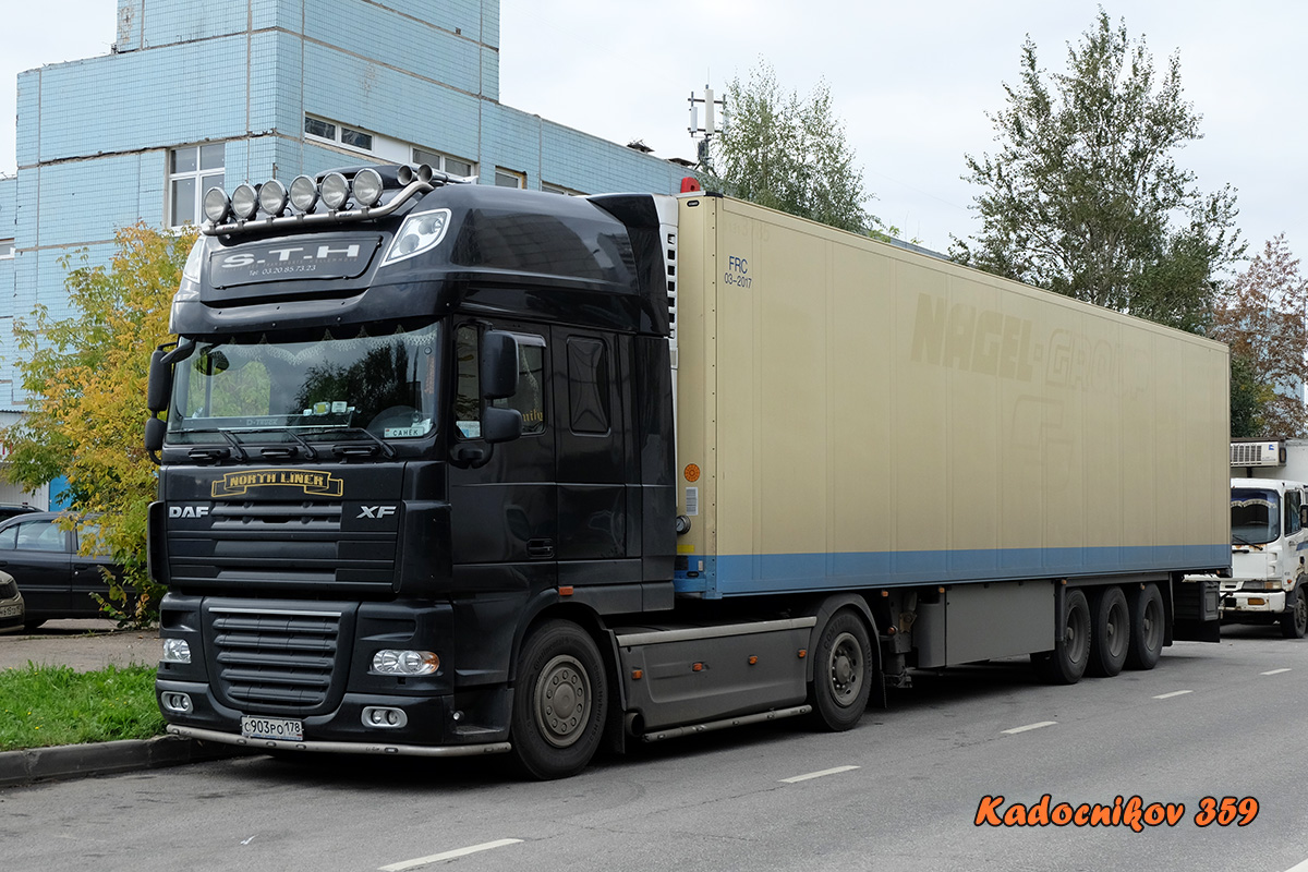 Санкт-Петербург, № С 903 РО 178 — DAF XF105 FT