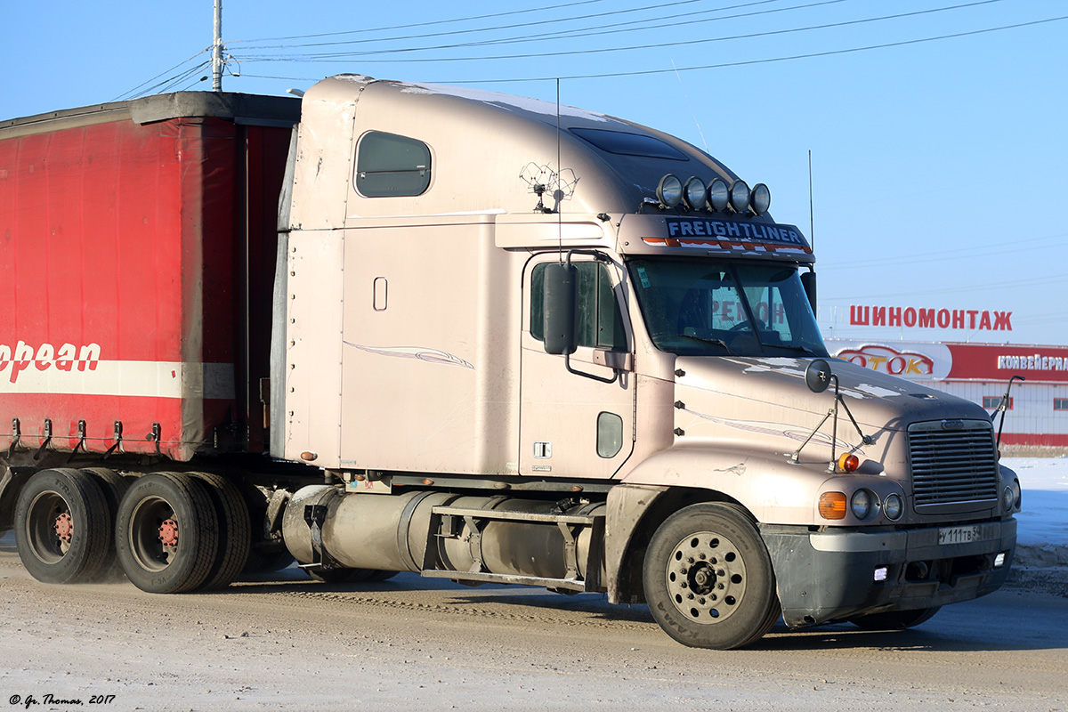 Новосибирская область, № У 111 ТВ 54 — Freightliner Century Class